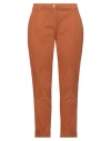 Re-hash Re_hash Woman Pants Tan Size 31 Cotton, Lyocell, Elastane In Brown