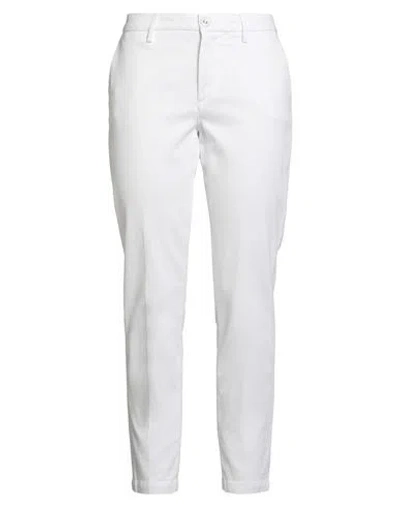 Re-hash Re_hash Woman Pants White Size 31 Lyocell, Cotton, Elastane