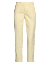 Re-hash Re_hash Woman Pants Yellow Size 26 Polyester, Cotton, Linen In Yellow