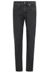 Re-hash Five-pocket Straight-leg Jeans In Black