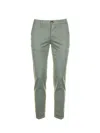 Re-hash Belt-loop Casual Pants In Green