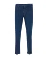Re-hash Slim-fit Turn-up Jeans In Blue