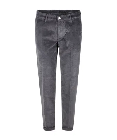 Re-hash Straight Casual Pants In Gray