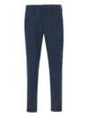Re-hash Stretch-cotton Trousers In Blue