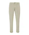 Re-hash Belt-loop Casual Pants In Neutral