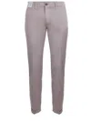 Re-hash Trousers In Stretch Cotton In Pink
