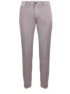 Re-hash Trousers In Stretch Cotton In Pink