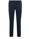 Re-hash Slim-fit Chino Trousers In Blue