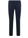 Re-hash Slim-fit Chino Trousers In Blue