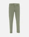 Re-hash Belt-loop Casual Pants In Green