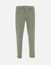 Re-hash Belt-loop Casual Pants In Green