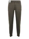 Re-hash Re Hash Trousers In Stretch Cotton In Black