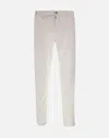 Re-hash Belt-loop Casual Pants In White