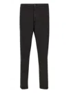 Re-hash Welt-pocket Chino Trousers In Black