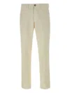 Re-hash Welt-pocket Trousers In White
