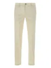 Re-hash Welt-pockets Cuffed Trousers In Neutral