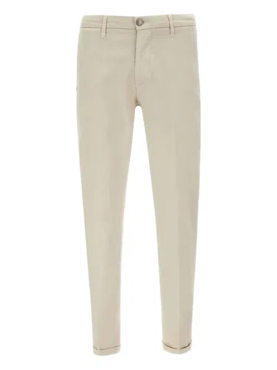 Re-hash Welt-pockets Trousers In Neutral