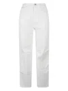 Re-hash Wide-leg Trousers In White