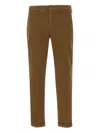 Re-hash Woven Chino Trousers In Brown