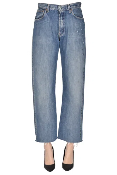 Re Love It Customized Levis Jeans In Blue