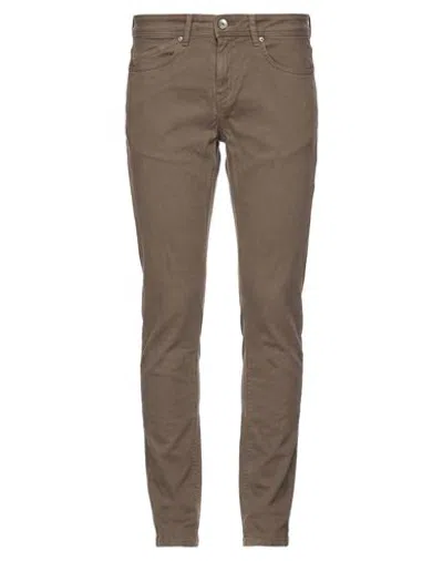 Re_hash Bottomwear - Pants In Dark Brown - Garnet - Light Brown