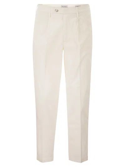 Re_hash Marc - Cotton Chino Trousers In White