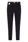 Re_hash Mucha - Stretch Cotton And Lyocell Chino In Black