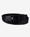 Reaction Kenneth Cole Adjustable Fabric Belt In Black