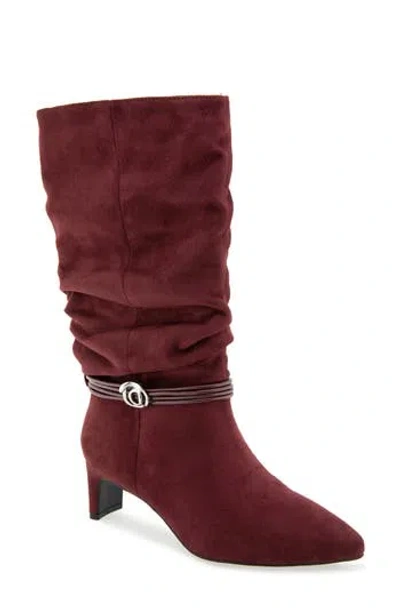 Reaction Kenneth Cole Blindy Tall Boot In Red