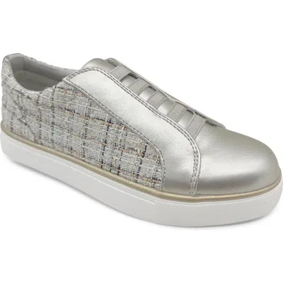 Reaction Kenneth Cole Bonnie Slip On Sneaker In Metallic