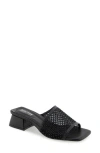 Reaction Kenneth Cole Buenita Slide Sandal In Black/black Mesh