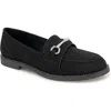 Reaction Kenneth Cole Cadila Loafer In Black Micro