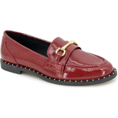 Reaction Kenneth Cole Cadila Loafer In Rio Red Patent
