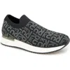 Reaction Kenneth Cole Cameron Jewel Jogger Sneaker In Black Logo