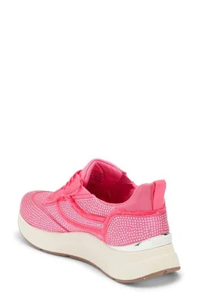 Reaction Kenneth Cole Claire Rhinestone Embellished Platform Sneaker In Multi