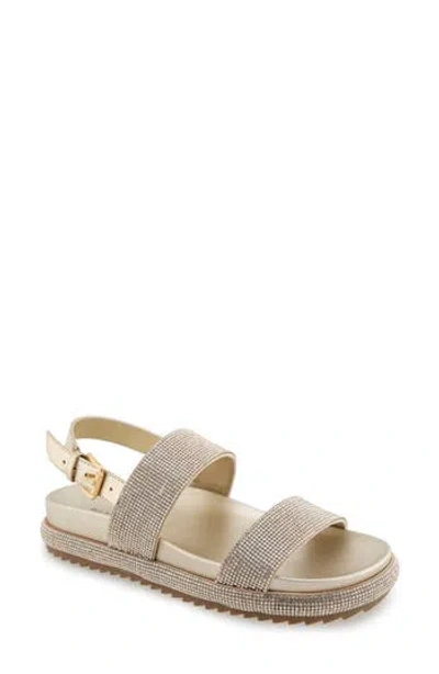 Reaction Kenneth Cole Darleen Sandal In Gold