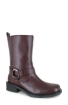 Reaction Kenneth Cole Diona Harness Boot In Burgundy