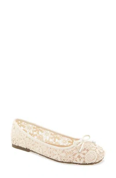 Reaction Kenneth Cole Elstree Mesh Ballet Flat In Animal Print
