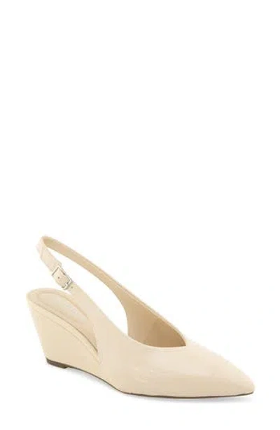 Reaction Kenneth Cole Enzo Wedge Slingback Pump In Neutral