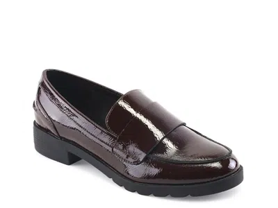 Reaction Kenneth Cole Fern Loafer In Burgundy
