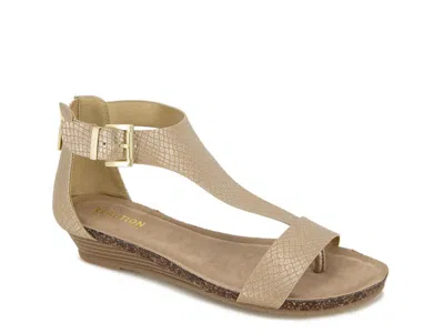 Reaction Kenneth Cole Great Gal Wedge Sandal In Multi