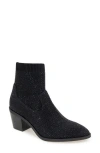 Reaction Kenneth Cole Jess Bejeweled Sock Bootie In Black Ombre Knit
