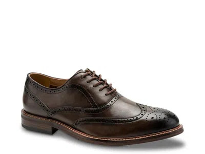 Reaction Kenneth Cole Lance Wingtip Oxford In Brown