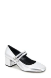 Reaction Kenneth Cole Leeann Mary Jane Pump In Silver
