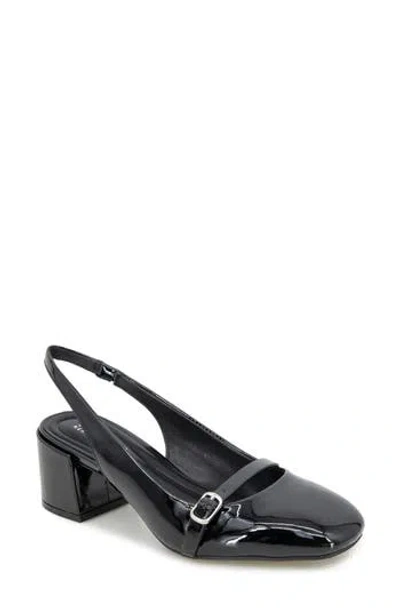 Reaction Kenneth Cole Lindy Slingback Pump In Black Patent