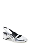 Reaction Kenneth Cole Lindy Slingback Pump In Silver