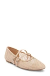 Reaction Kenneth Cole Malibu Mesh Mary Jane Flat In Brown