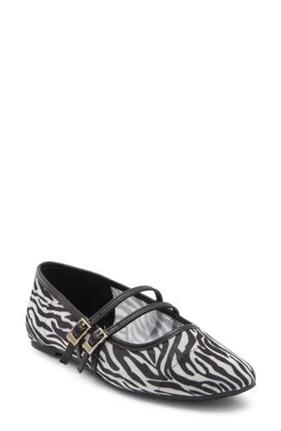 Reaction Kenneth Cole Malibu Mesh Mary Jane Flat In Multi