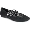Reaction Kenneth Cole Malibu Nites Mary Jane Flat In Black