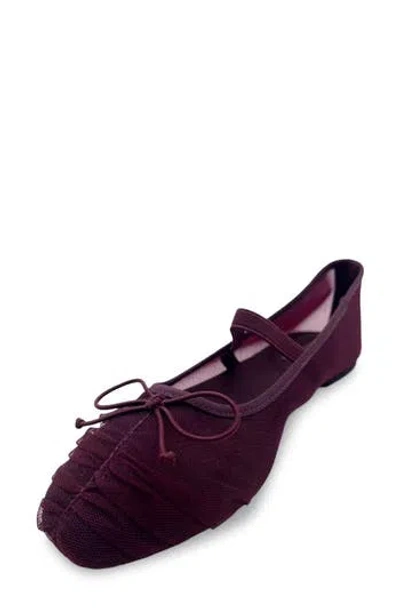 Reaction Kenneth Cole Margie Mary Jane Flat In Andorra Mesh